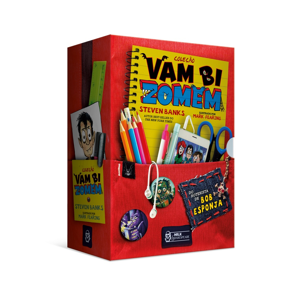 Livro - Box Vambizomem - Mordidas na Escola, A Garota