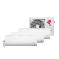 Menor preço em Ar Condicionado Multi Split Inverter LG 3x9.000 BTU/h Quente e Frio Monofásico A3UW24GFA3. AWGZBRZ – 220 Volts