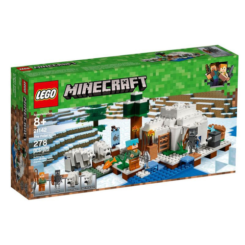 Lego Brinquedo De Montar Minecraft Mar Peixes Blocos A Batalha