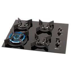 Fogão Cooktop Fischer 4Q tc Infinity Gás Mesa Vidro - Preto - 26297-57076 Menor preço em Fogão Cooktop Fischer 4Q tc Infinity Gás Mesa Vidro - Preto - 26297-57076