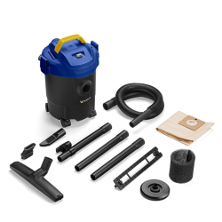 Menor preço em Aspirador de Pó e Água Michelin 1100W 220V Capacidade de 12L Multifunção 3 em 1 Aspirador Extratora e Soprador - MI004