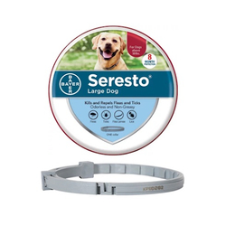 Coleira Seresto 70cm Para Cães Acima De 8kg Anti Pulgas s/ Box - Bayer Menor preço em Coleira Seresto 70cm Para Cães Acima De 8kg Anti Pulgas s/ Box - Bayer
