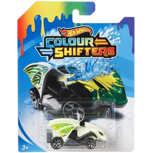 Carrinho Hot Wheels muda COR na agua Color Change Shifters Radical