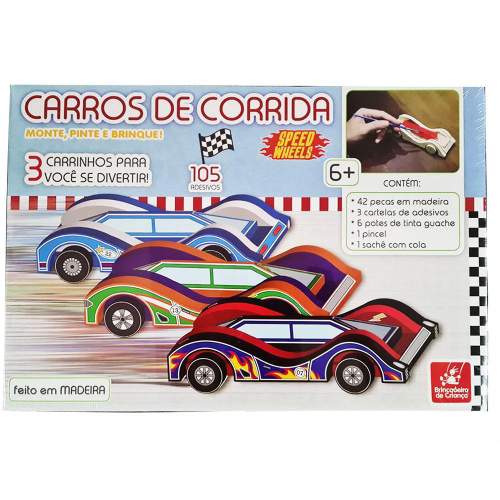 Topo De Bolo Carro De Corrida