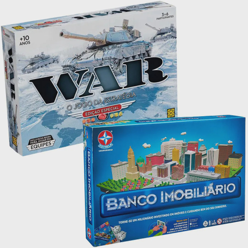 Jogo War Edição Especial Pack - Grow