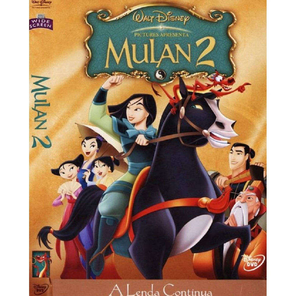 Dvd Mulan 2 A Lenda Continua (2004) Walt Disney | Submarino