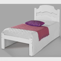 Cama Solteiro Iris Cambel Móveis Flex Color Branco Menor preço em Cama Solteiro Iris Cambel Móveis Flex Color Branco