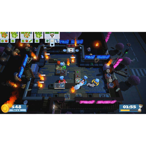 Jogo Overcooked! 2 - PS4 - Jogos PS4 Curitiba - Playstation 4