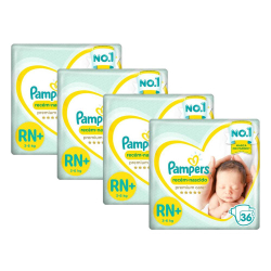 Fralda Pampers Premium Care Recém Nascido Plus com 144 unidades - 3 à 6Kg é boa?