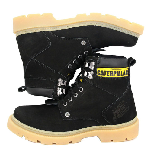 Bota Preta Masculina Coturno Caterpillar X3 Promoção Oferta