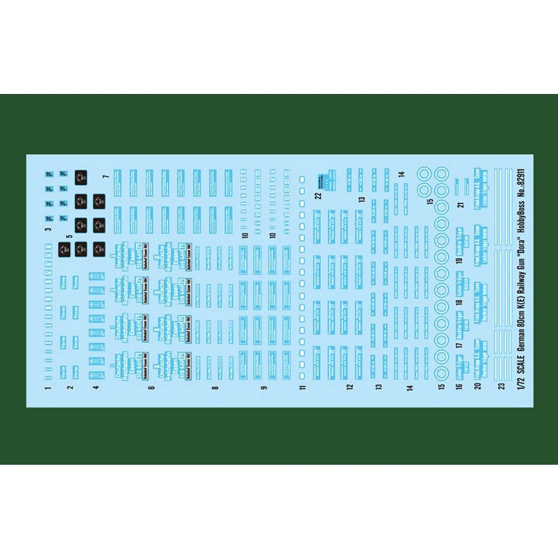  Hobby Boss German 80cm K(E) Railway Gun 'Dora' Vehicle