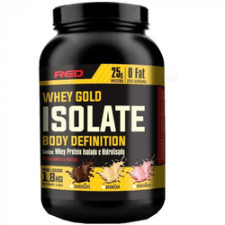 Whey Gold Isolate Body Definition (Isolada E Hidrolizada) 1.8kg Zero Carbo Zero Fat - Red Series - Baunilha Menor preço em Whey Gold Isolate Body Definition (Isolada E Hidrolizada) 1.8kg Zero Carbo Zero Fat - Red Series - Baunilha