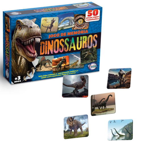 Jogo da Memoria do dinossauro 