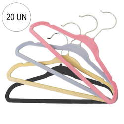 Kit 20 Cabides de Veludo Infantil Magala - Slim Ultrafino é boa?