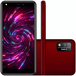 Smartphone Positivo Twist 4, Vermelho, Tela de 5.5, 3G + Wi-Fi, Câm. Tras. de 8MP, Frontal de 8MP, 64GB é boa?