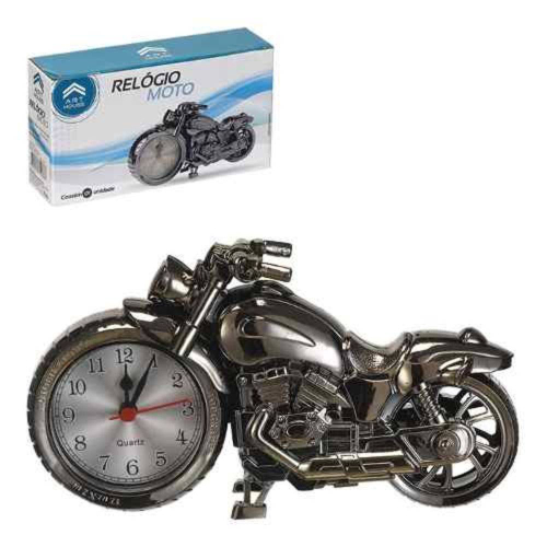 Relogio Despertador Enfeite De Mesa Moto 22 Cm na Americanas Empresas