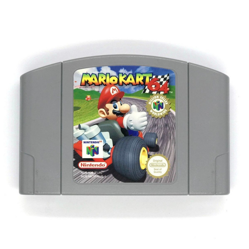 Nintendo 64 + Jogo Mario Kart ou MARIO 64 Completinho Pronto Para Jogar