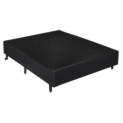 Base Box - Tecido Sintético Preto - Ortobello - Casal 138 é boa?