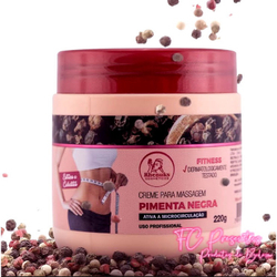 Gel Redutor De Medidas Pimenta Negra 220 g - Rhenuks Menor preço em Gel Redutor De Medidas Pimenta Negra 220 g - Rhenuks