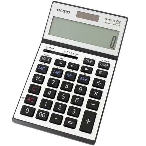 Calculadora Casio Js140tvssr De 14 Dígitos Pratapreta em Promoção