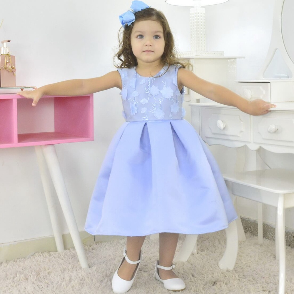 Modelos de vestido hot sale infantil para formatura