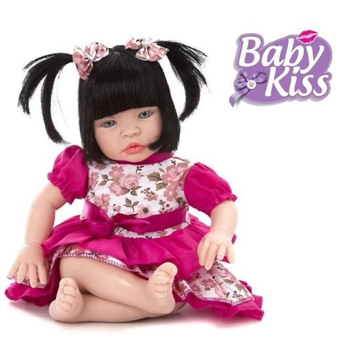 Bebê Reborn Com Cabelo de Princesa Baby Alive Corpo Silicone em Promoção na  Americanas