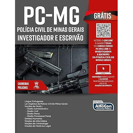 Concurso PC MG Investigador/Escrivão - Criminologia 