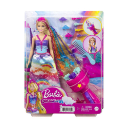 Boneca Barbie Tranças Mágicas 30Cm Dreamtopia - Mattel Gtg00 Menor preço em Boneca Barbie Tranças Mágicas 30Cm Dreamtopia - Mattel Gtg00