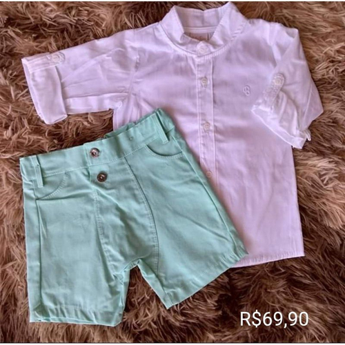 camisa social para bebê 1 ano