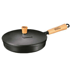 Frigideira Tampa De Ferro Cabo Madeira 23cm Panela Mineira Menor preço em Frigideira Tampa De Ferro Cabo Madeira 23cm Panela Mineira