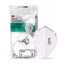 10 Máscaras de Proteção Respiratória PFF-2 (s) para Riscos Biológicos 3M - 9920H é boa?