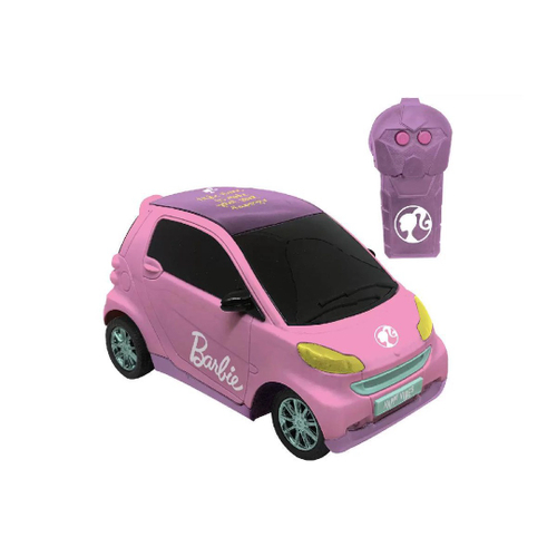 Carro da Barbie Rosa Controle Remoto 7Funções 4 + 1841 Candide no Shoptime