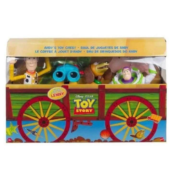 Bau De Brinquedos Do Andy Toy Story Mattel Gll56 na Americanas Empresas