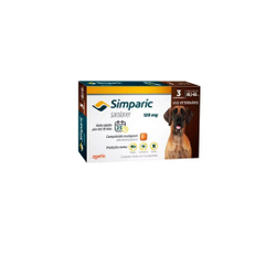 Antipulgas simparic 3 comp 120 mg cães (40,1 kg - 60 kg) zoetis Menor preço em Antipulgas simparic 3 comp 120 mg cães (40,1 kg - 60 kg) zoetis