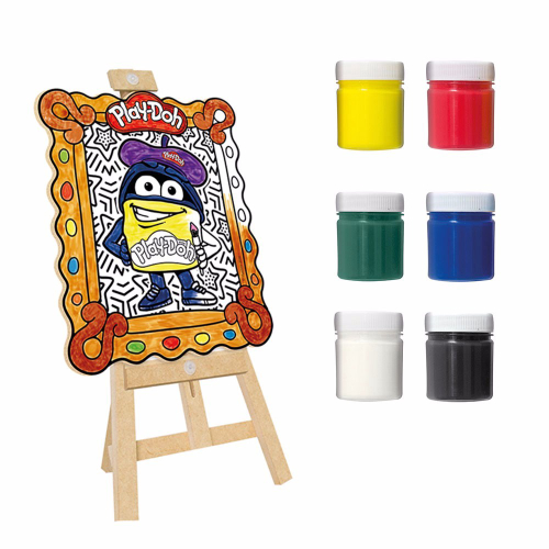 Kit Pintura em Camiseta - Menina - Tamanho M de 6 a 8 anos - Kits