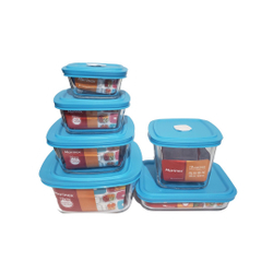 Conjunto 6 Pote De Vidro Marinex Facilita Vap Menor preço em Conjunto 6 Pote De Vidro Marinex Facilita Vap