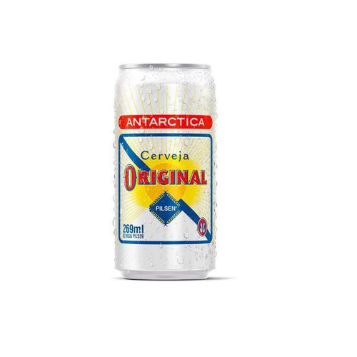 Cerveja Antarctica Original 269ml (8 unidades)