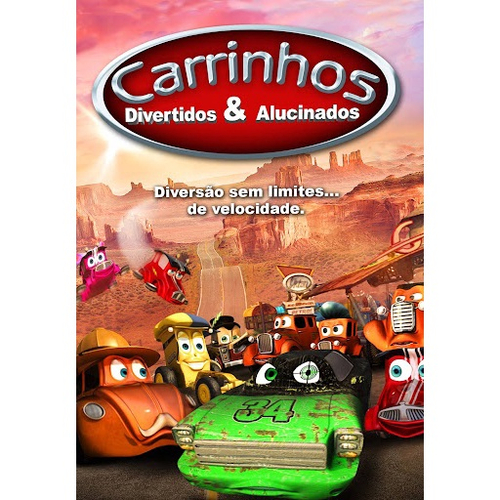 Dvd Infantil os Carrinhos Volume 1 - Lar&Lazer