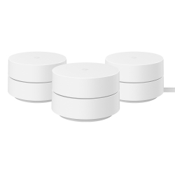 Google Wi-Fi Roteador Mesh AC1200 - 3 unidades Menor preço em Google Wi-Fi Roteador Mesh AC1200 - 3 unidades