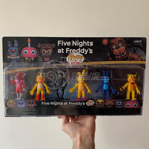 Bonecos do jogo Five Night at Freddy's