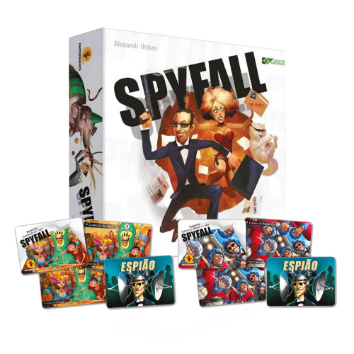 Spyfall - Board Game - Papergames em Promoção na Americanas