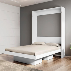 Cama Articulável Vertical Casal 140 Manhattan Branco Menor preço em Cama Articulável Vertical Casal 140 Manhattan Branco