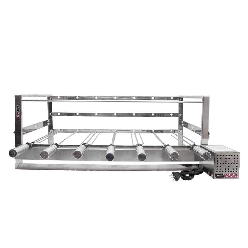 Espeto Giratório Elétrico Churrasco com Base - Issi Grill - issigrill