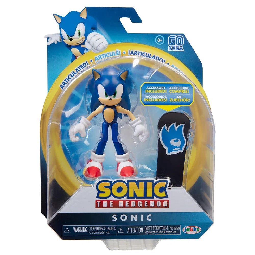 Boneco Sonic THE Hedgehog Articulado Sonic FUN F0066-2 – Starhouse Mega  Store