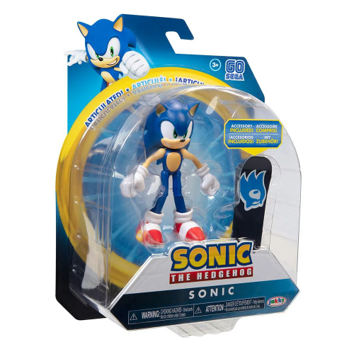 Boneco Sonic 26cm Articulado Filme Sega Coleção Frete Grátis