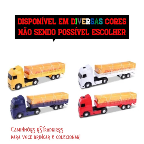 Brinquedo Menino Caminhão Carreta Carga Seca - Omg Kids em Promoção na  Americanas