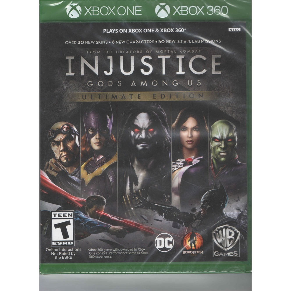 Jogo Injustice Gods Among Us Ultimate Edition Para Xbox One em Promoção na  Americanas