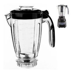 Copo De Liquidificador Walita Philips Ri-2044 Ri-2081 Crista Preto Com Alça E Tampa Menor preço em Copo De Liquidificador Walita Philips Ri-2044 Ri-2081 Crista Preto Com Alça E Tampa