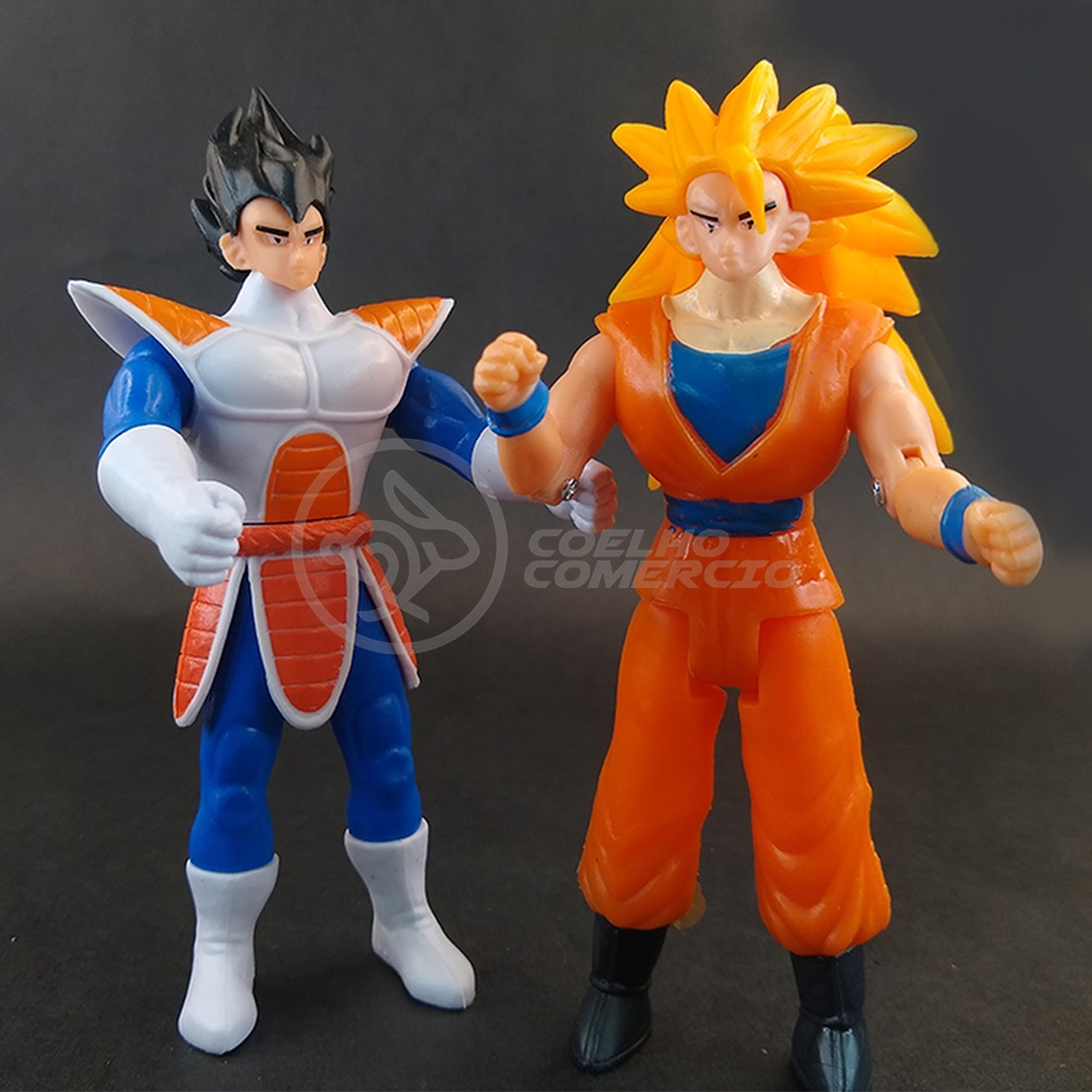 Boneco Son Goku Black Dragon Ball Z Articulado Mão Quebrada