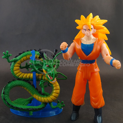 Boneco Dragon Ball Shenlong Dragão Brinquedo Goku Action